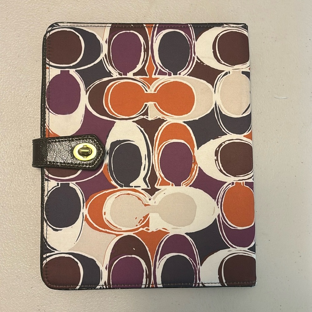 Coach  tablet sleeve case like new
